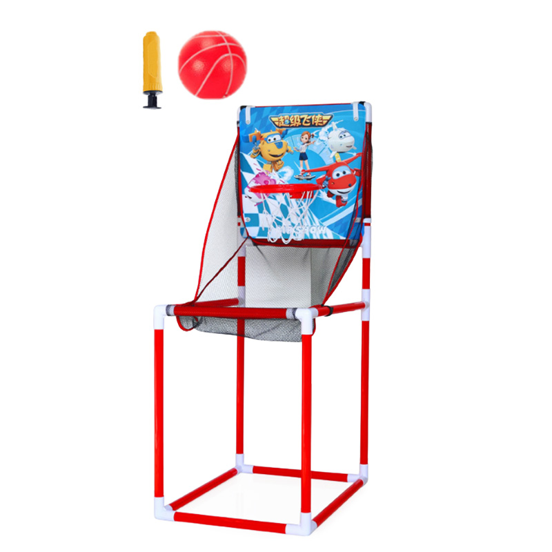 Kids Indoor Basketball Arcade Game Portable Hoop Game with Ball Pump